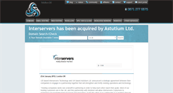 Desktop Screenshot of interservers.com
